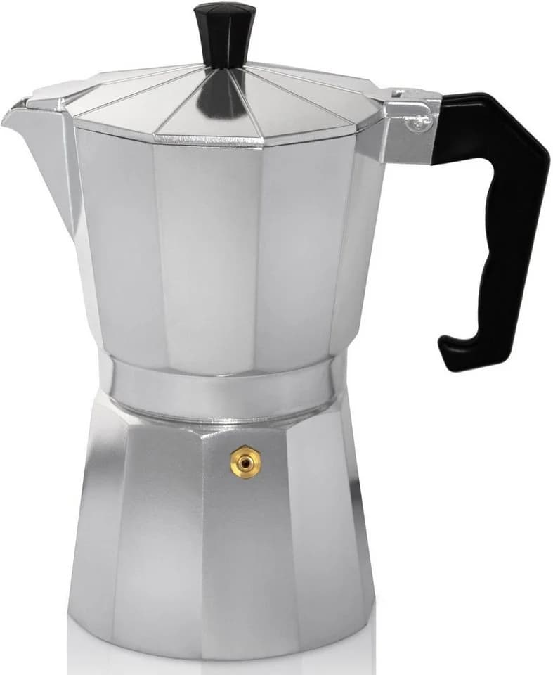 Krüger Espressokocher 0,2l Aluminium Silber Traditionell Italienisch - Bild 2