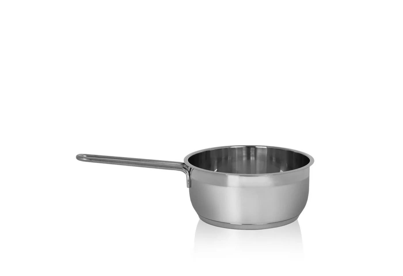 Kasserolle Edelstahl Stieltopf 16 cm Krüger - Bild 2