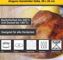 Krüger Aluguss Gansbräter DELTA mit Glasdeckel 8l Bild 5