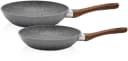 Pfannen-Set KRÜGER Nevada grau Antihaft Induktion 24/28 cm Bild 2
