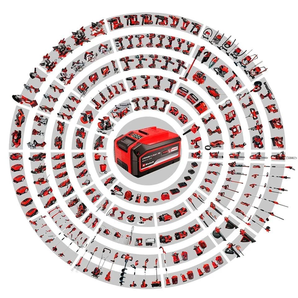 Einhell GE-CM 36/34-1 Li-Solo Akkurasenmäher Rot - Bild 5