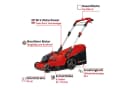 Einhell Akkurasenmäher PROFESSIONAL RASARRO 36/42 Rot 2x 4.0Ah Bild 1