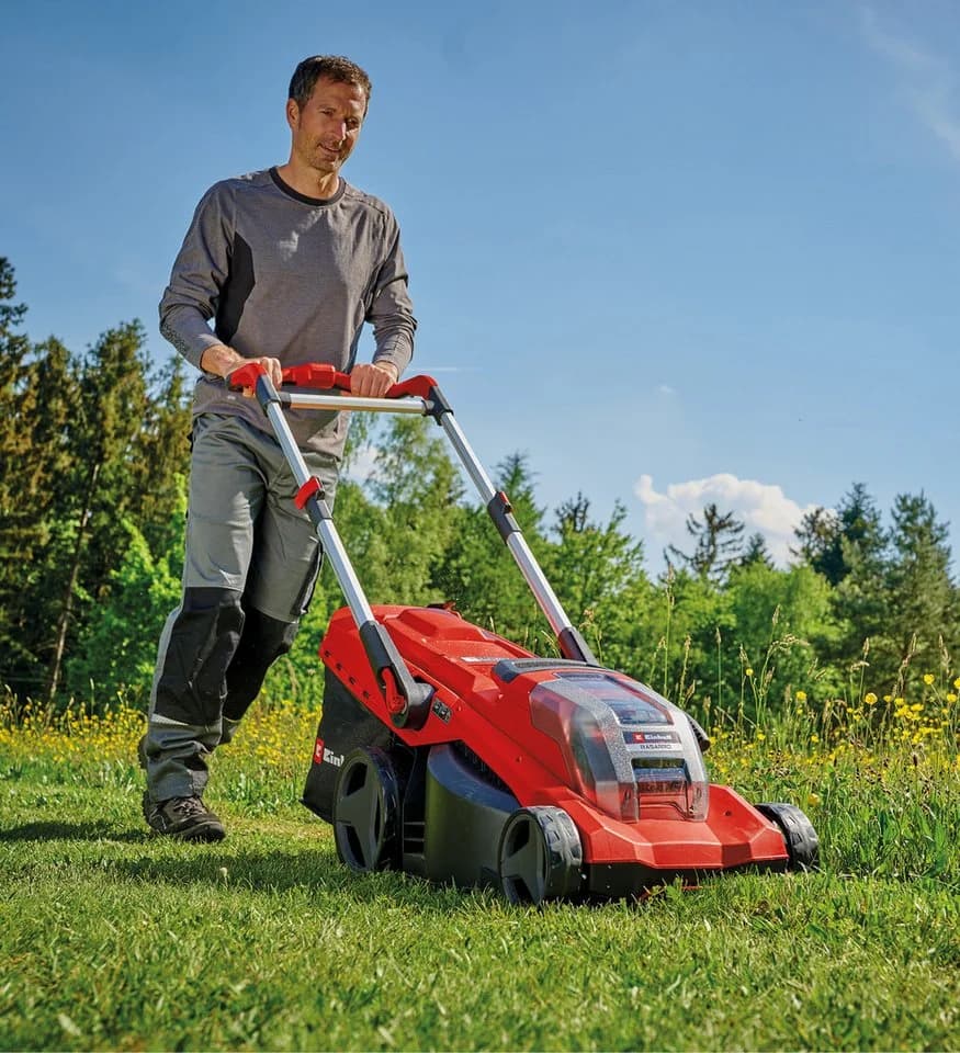 Einhell Akkurasenmäher PROFESSIONAL RASARRO 36/42 Rot 2x 4.0Ah - Bild 3
