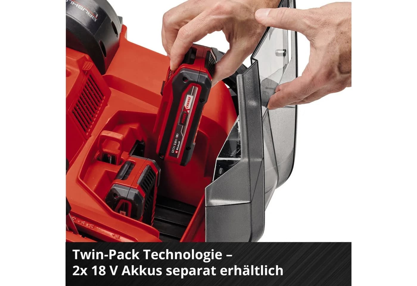 Einhell Akku-Vertikutierer GE-SC 36/35 Li - Solo Power X-Change Rot - Bild 5