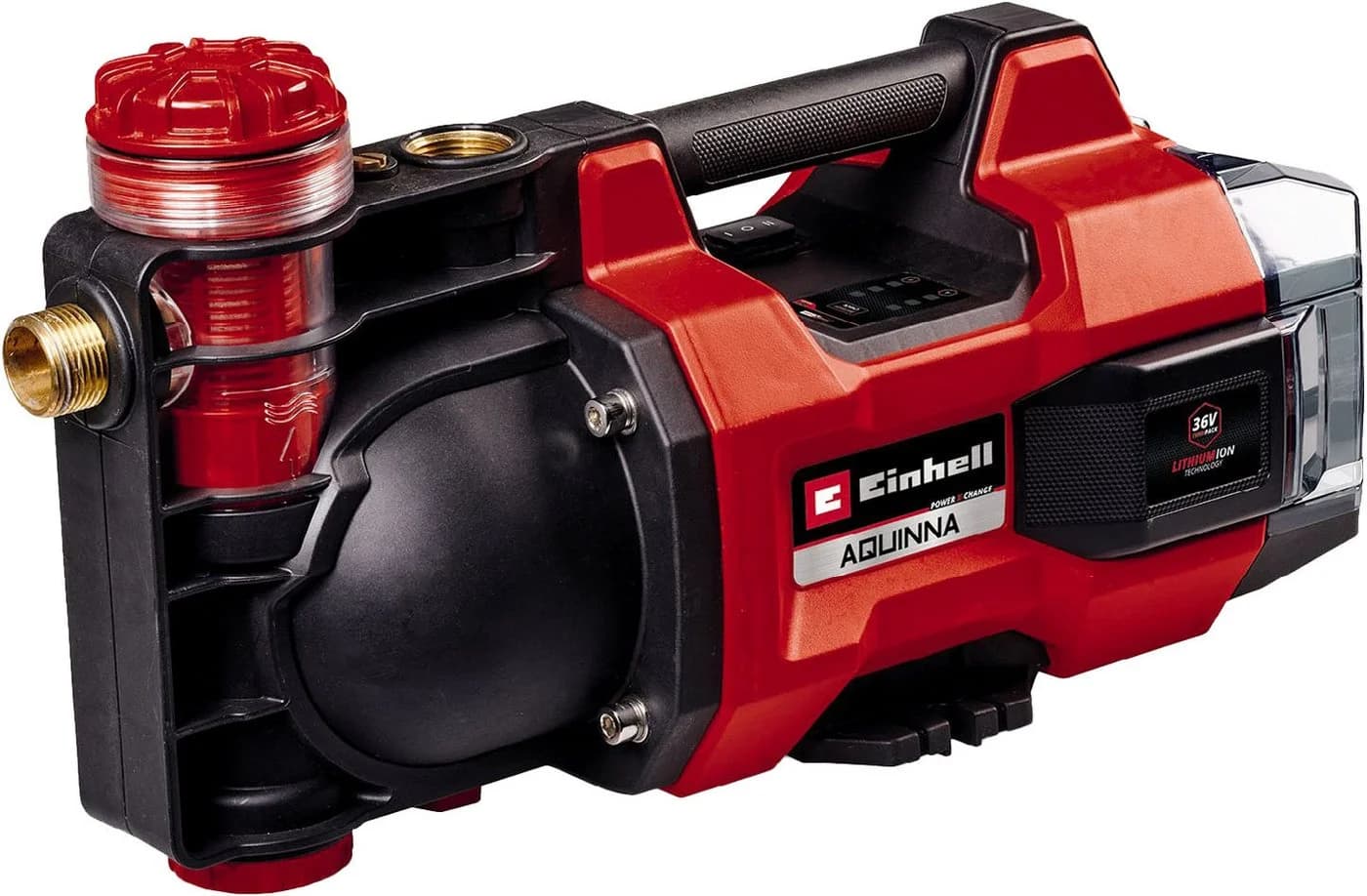 Einhell Akku-Gartenpumpe AQUINNA 36/38 F LED 36V Power X-Change - Bild 2