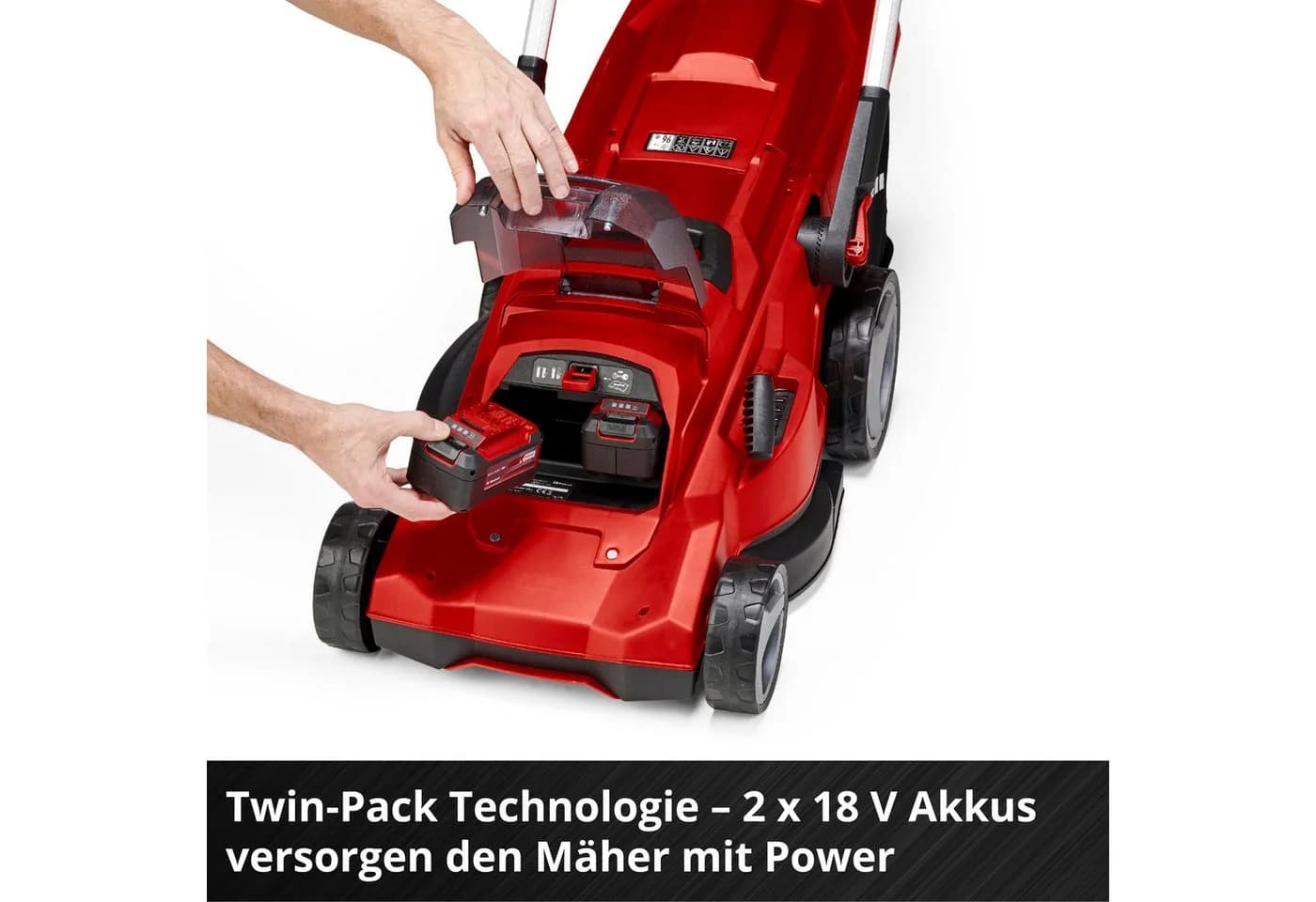 Einhell Akku-Rasenmäher RASARRO 36/42 mit 2x 5,2Ah Akku - Bild 4