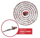 Einhell GE-CH 18/60 Li Akku-Heckenschere 18V 60cm Starter-Kit Bild 5
