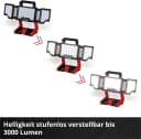 Einhell LED Arbeitsleuchte TP-CL 18/3000 Li Set - Solo mit Stativ Bild 5