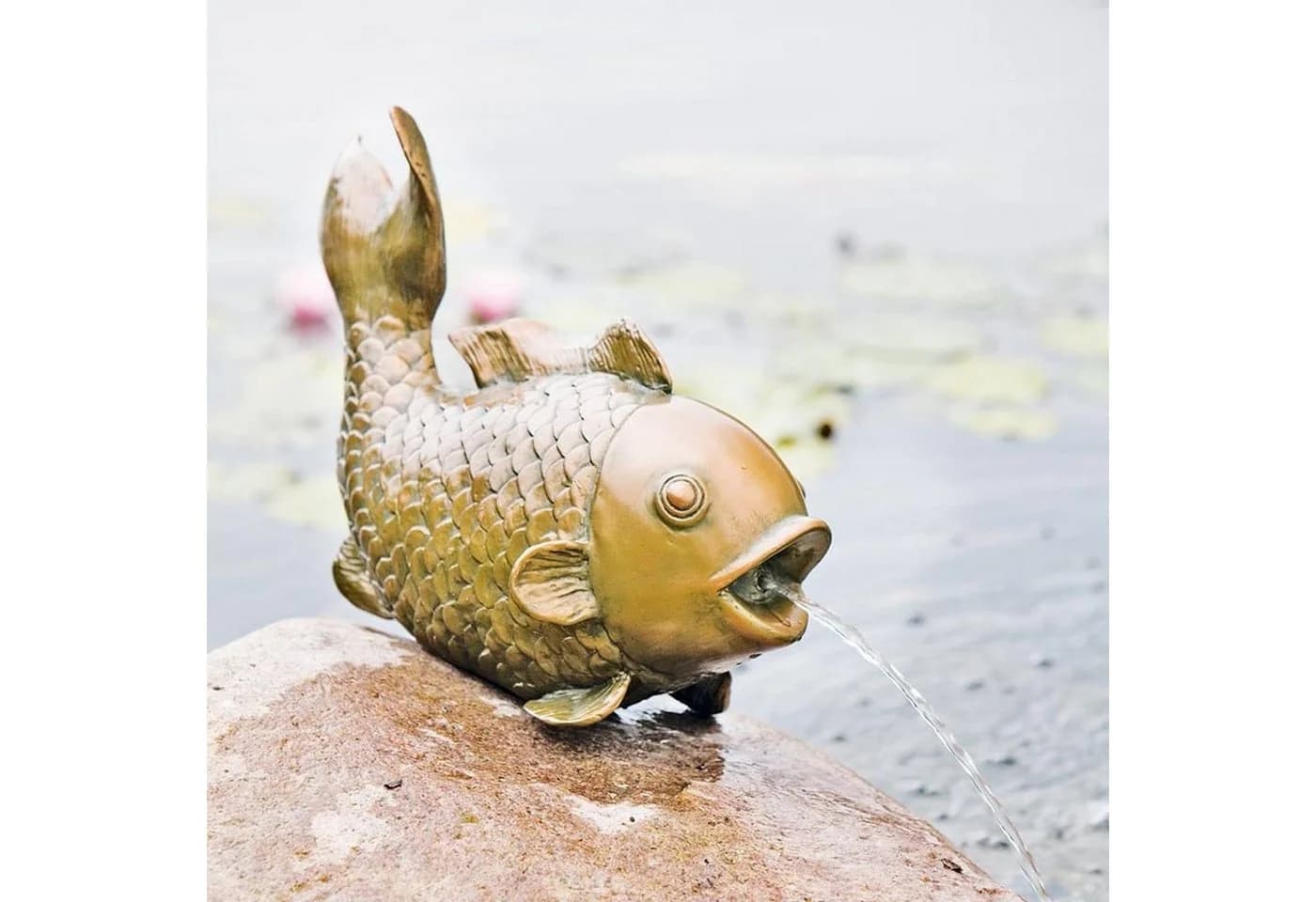 Heissner Wasserspeier Fisch 43cm