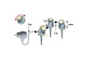 Heissner 3er LED Gartenstrahler Set Teichlicht wasserdicht Bild 4