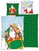 Wendebettwäsche Weihnachtsmann & Co. KG Flanell 2-teilig Bunt Bild 3
