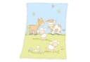 Herding Baby Kuscheldecke Bauernhoftiere Flausch Microfaser Bild 2