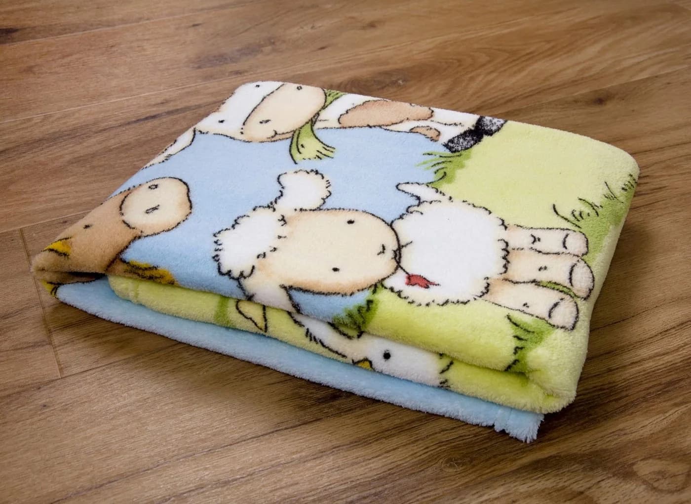 Herding Baby Kuscheldecke Bauernhoftiere Flausch Microfaser - Bild 4