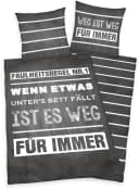 Herding's Young Collection Jugendbettwäsche Faulheit Grau Wendebettwäsche Bild 2