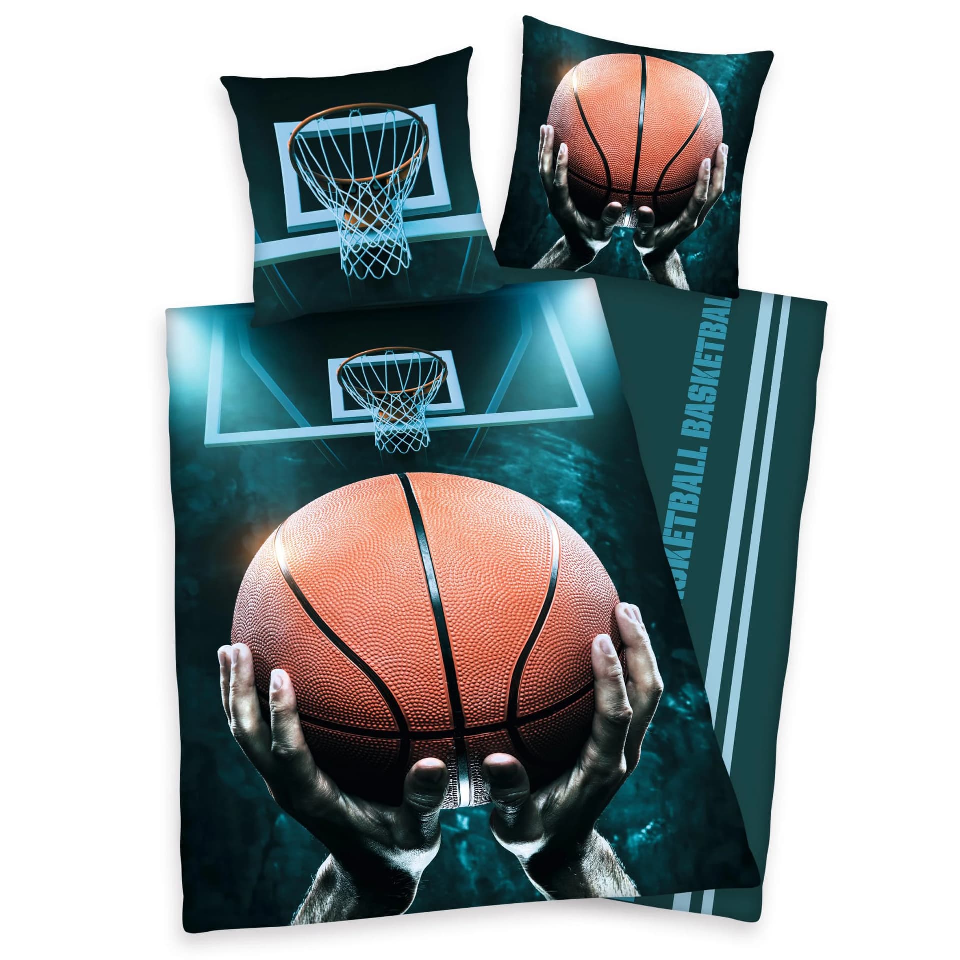Herding's Young Collection Jugendbettwäsche Basketball Bunt - Bild 2