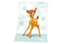 Herding Disney Bambi Microfaser Flauschdecke Hellblau Bild 1