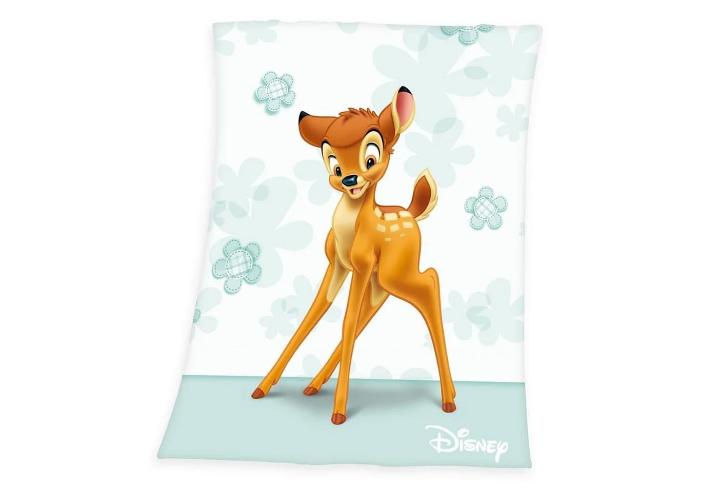 Herding Disney Bambi Microfaser Flauschdecke Hellblau - Bild 2