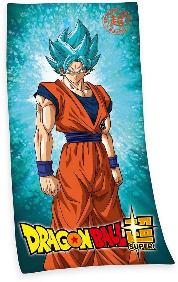 Badetuch Dragonball Bunt Velours 100% Baumwolle