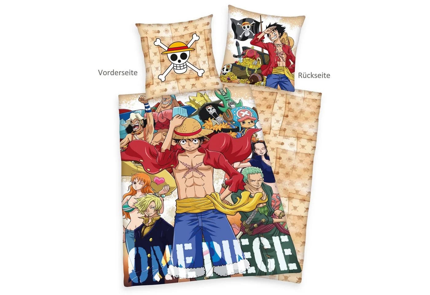 Herding Jugendbettwäsche One Piece Wendebettwäsche Bunt - Bild 2