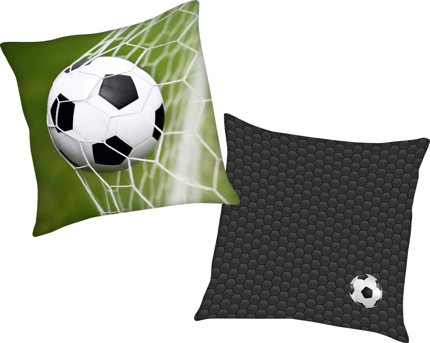 Herding's Young Collection Dekokissen Fußball Grün 40x40 cm - Bild 2