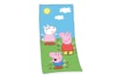 Herding Badetuch Peppa Pig Velours Bunt 75x150cm Bild 1