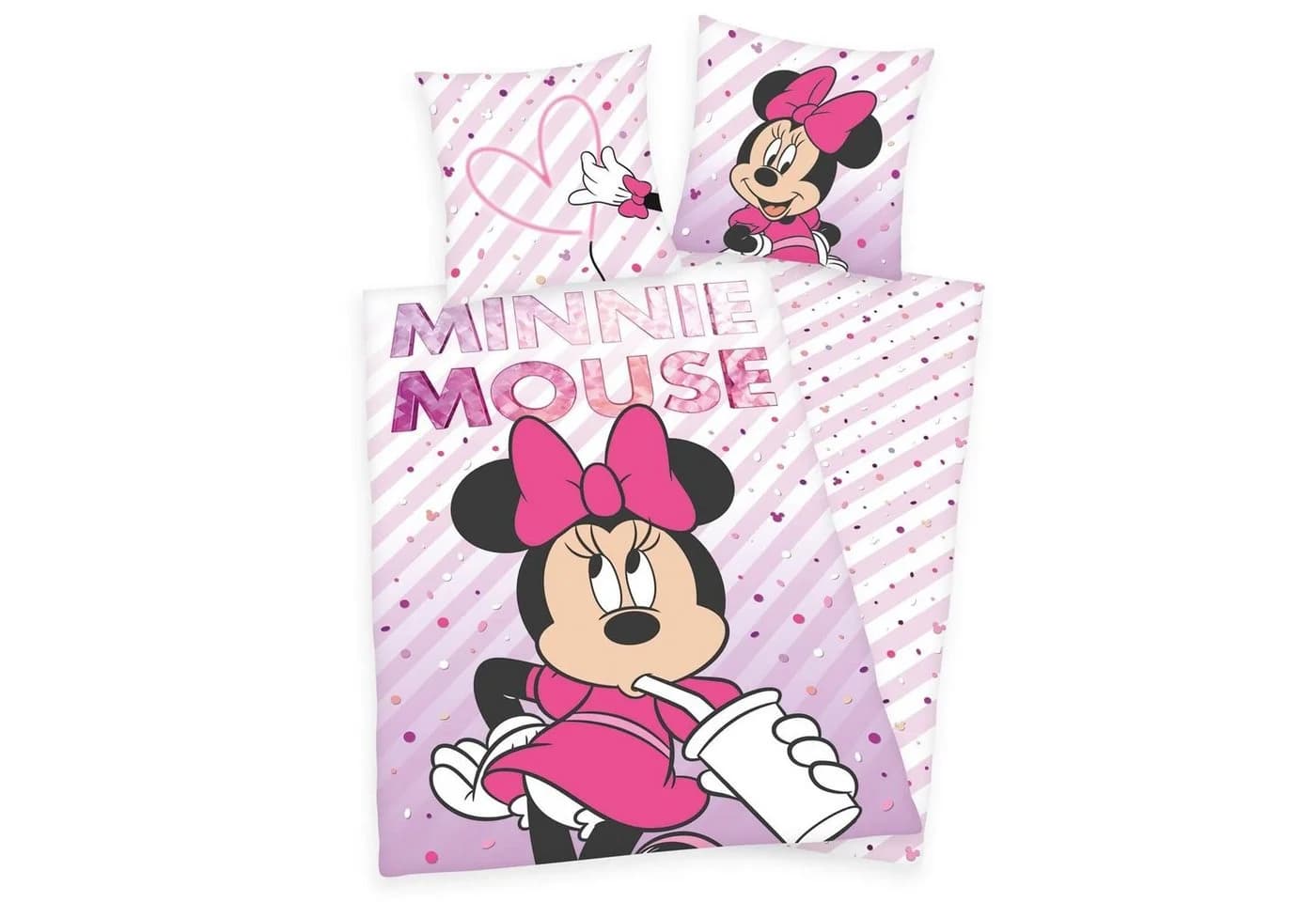 Herding Disney Minnie Mouse Bettwäsche Set 100% Baumwolle - Bild 2