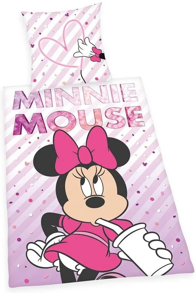 Herding Disney Minnie Mouse Bettwäsche Set 100% Baumwolle - Bild 3
