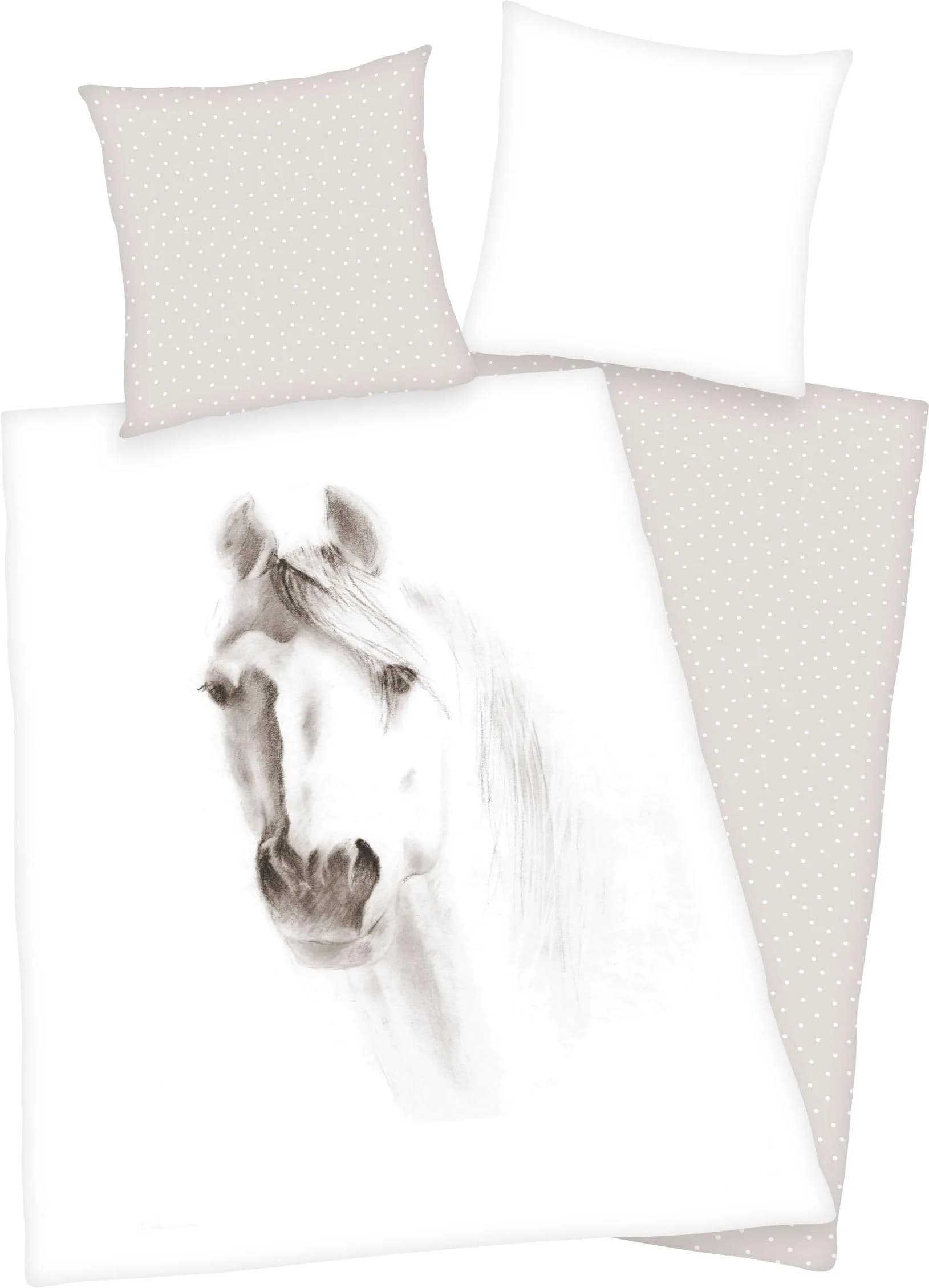 Herding Young Collection Wendebettwäsche Pferd Renforcé