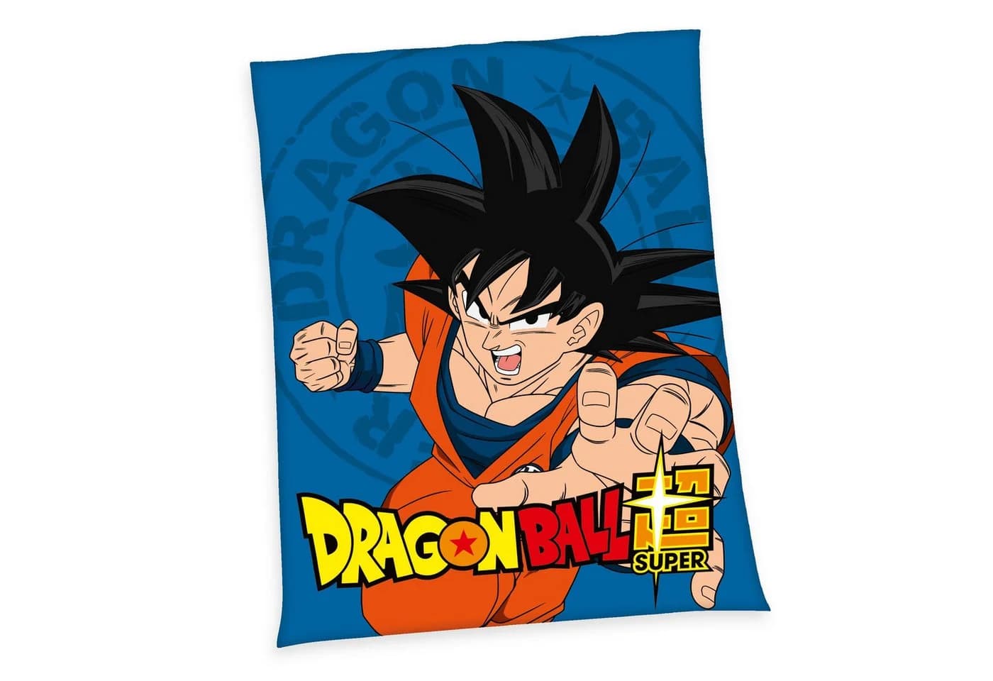 Herding Dragonball Super Flanell-Flauschdecke Blau - Bild 2