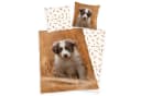 Herding Kinderbettwäsche Set 135x200 cm 100% Baumwolle Hund Welpe Bild 2