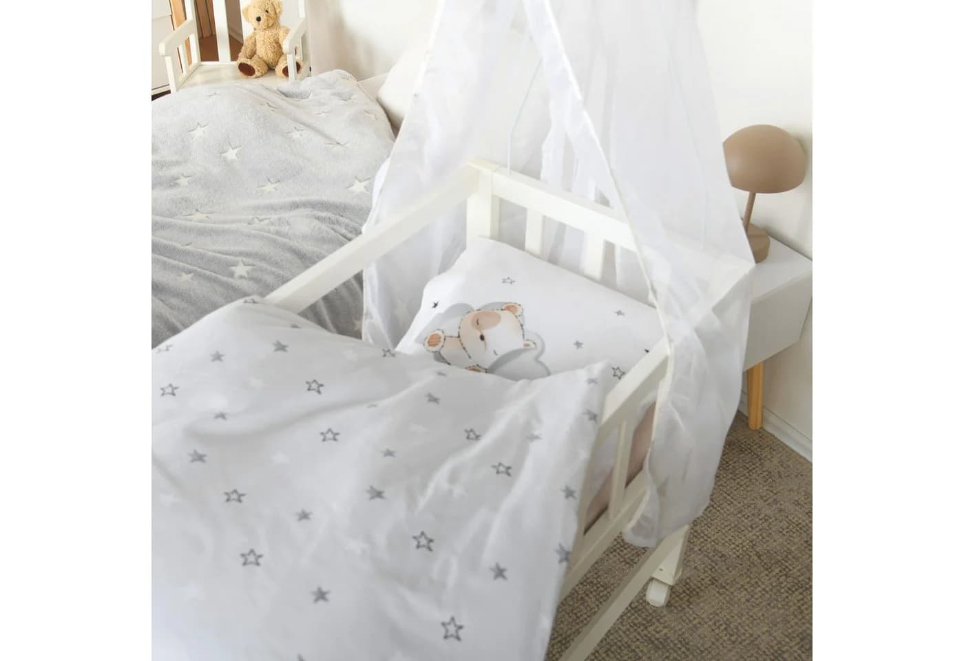 Babybettwäsche BABY BEST multicolour Wendebettwäsche