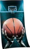 HERDING YOUNG COLLECTION Badetuch Basketball Bunt Velours Bild 2