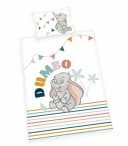 Herding Babybettwäsche Dumbo Disney Elefant Streifen Bunt Wendebettwäsche Bild 2