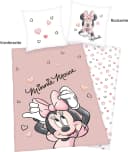 Disney Minnie Mouse Kinderbettwäsche Wendebettwäsche 100% Baumwolle Bunt Bild 3
