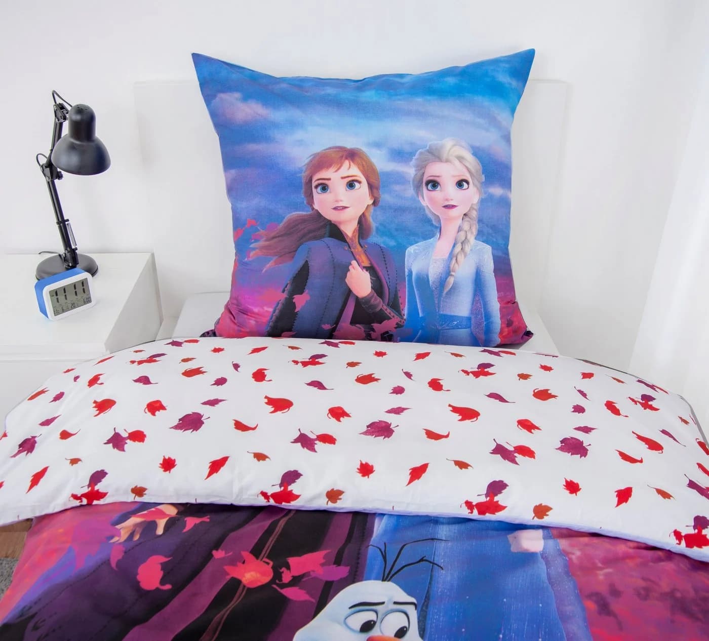 Disney Eiskönigin Kinderbettwäsche Bunt Renforcé 135x200cm - Bild 3