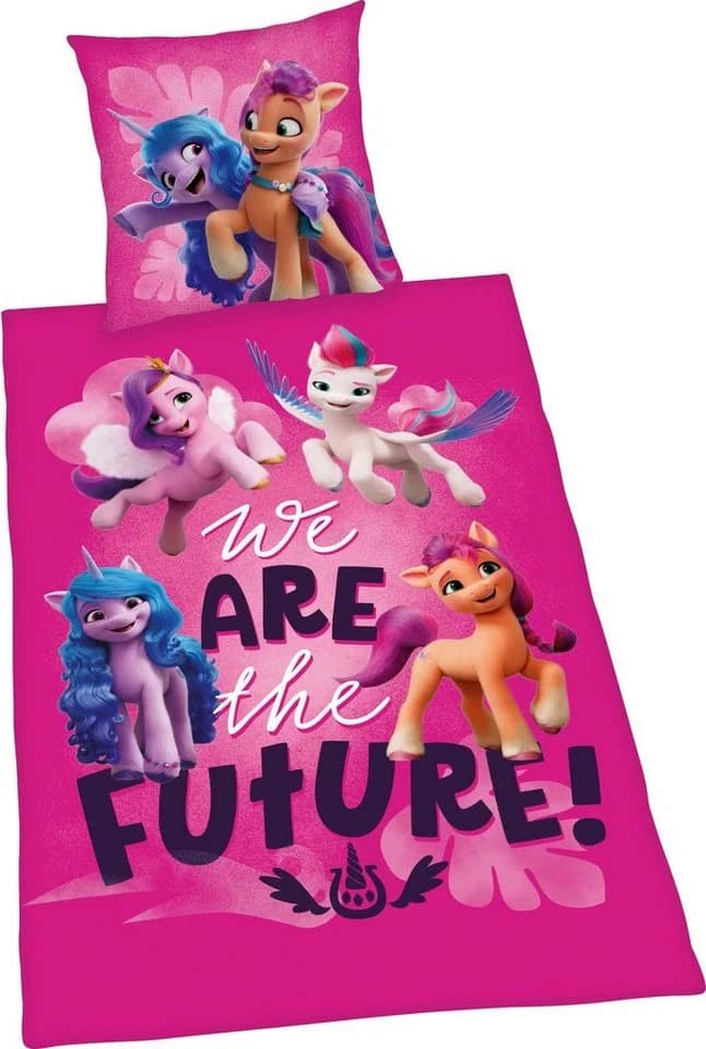 Herding Kinderbettwäsche My Little Pony Bunt Renforcé