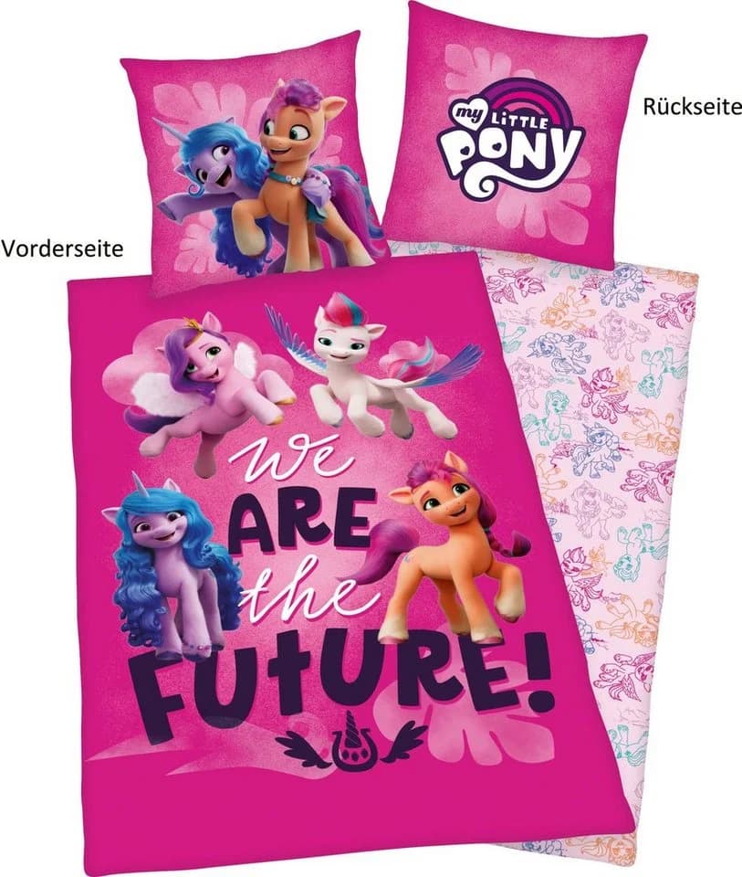 Herding Kinderbettwäsche My Little Pony Bunt Renforcé - Bild 2