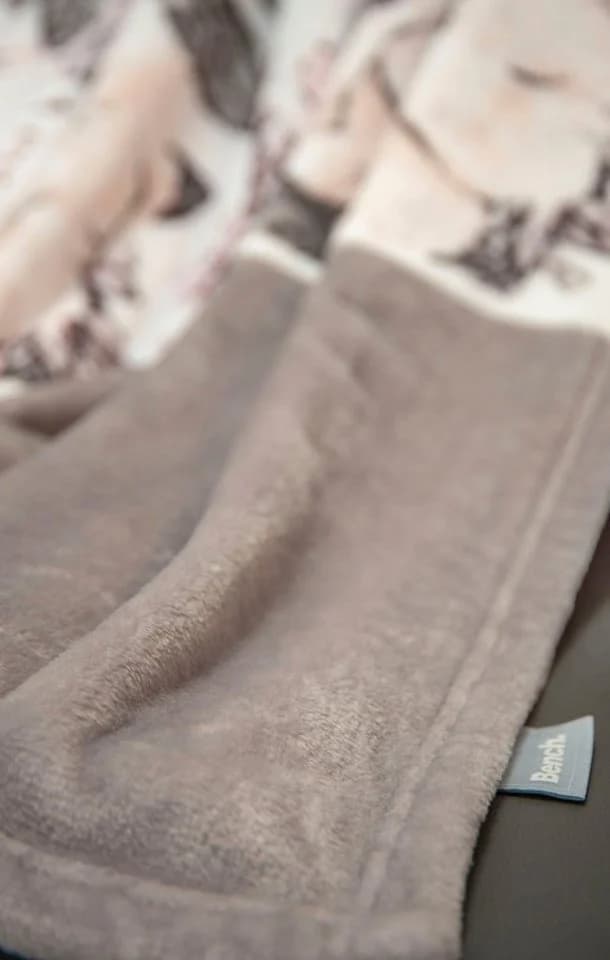 Bench Wohndecke Rosa Wellsoft Flausch Kuscheldecke