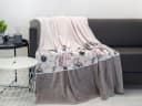 Bench Wohndecke Rosa Wellsoft Flausch Kuscheldecke Bild 3