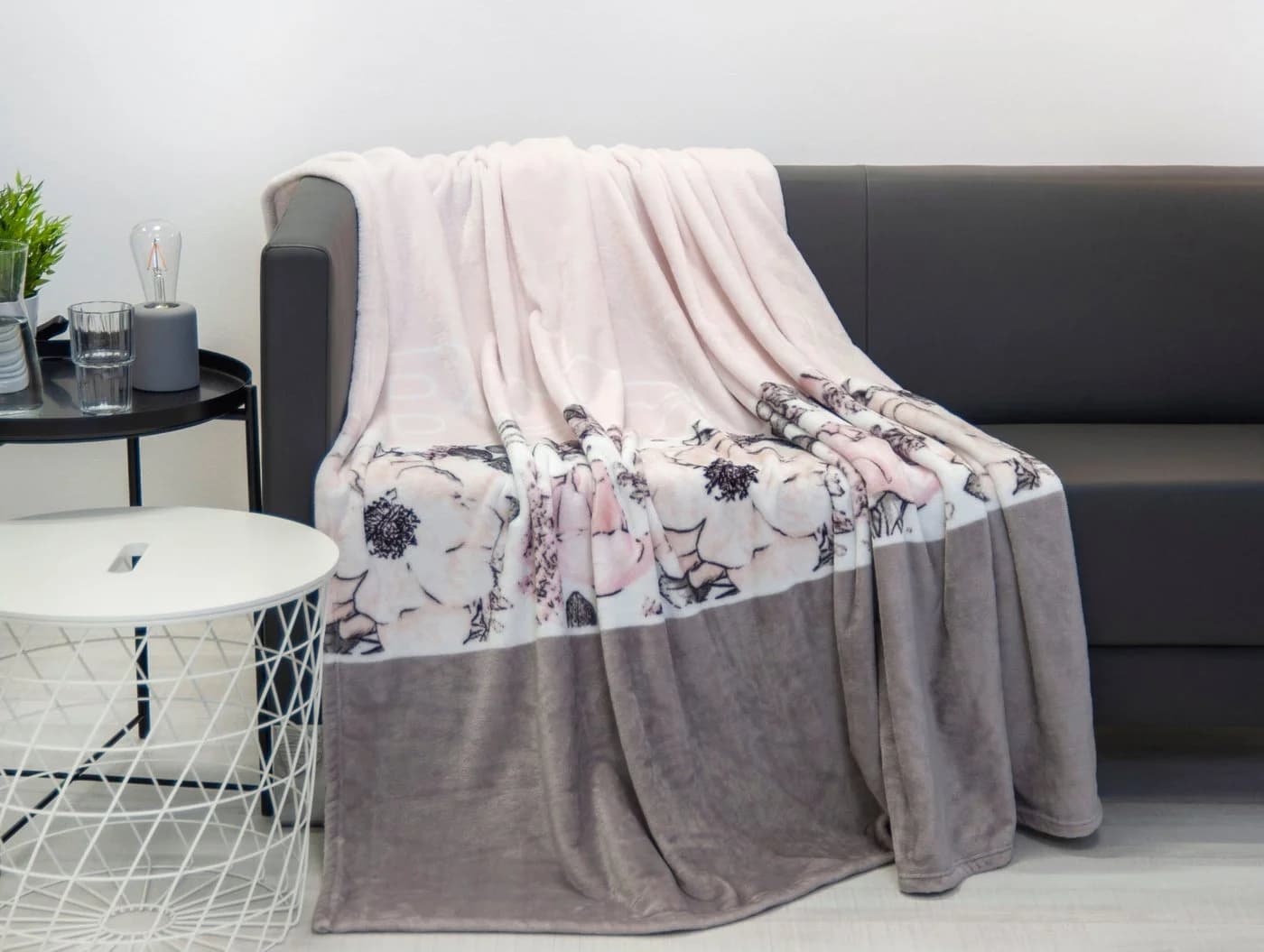 Bench Wohndecke Rosa Wellsoft Flausch Kuscheldecke - Bild 3
