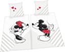 Disney Partnerbettwäsche Mickey Minnie Mouse Renforcé Baumwolle Bild 1
