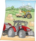 Herding Kinderdecke Traktor Bunt Kuscheldecke 130x160cm Bild 2