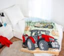 Herding Kinderdecke Traktor Bunt Kuscheldecke 130x160cm Bild 3