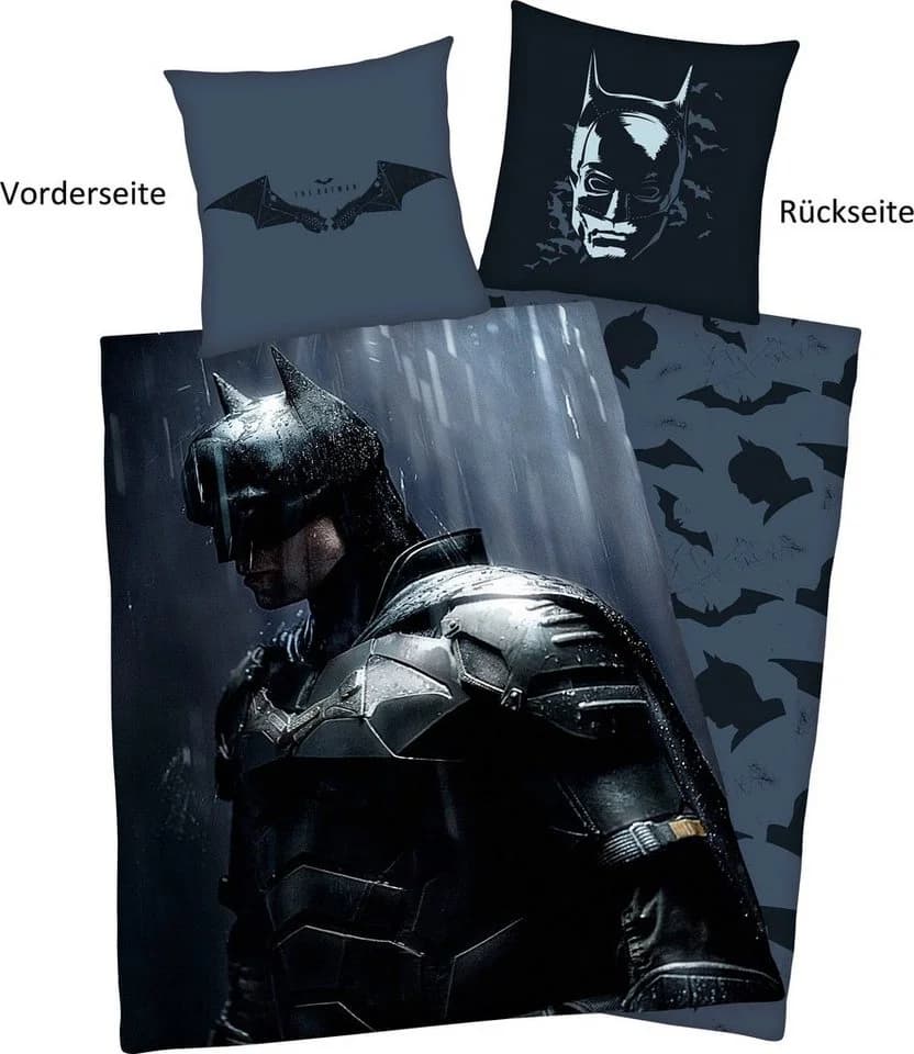 Batman Wendebettwäsche 2-teilig Renforcé Bunt - Bild 2