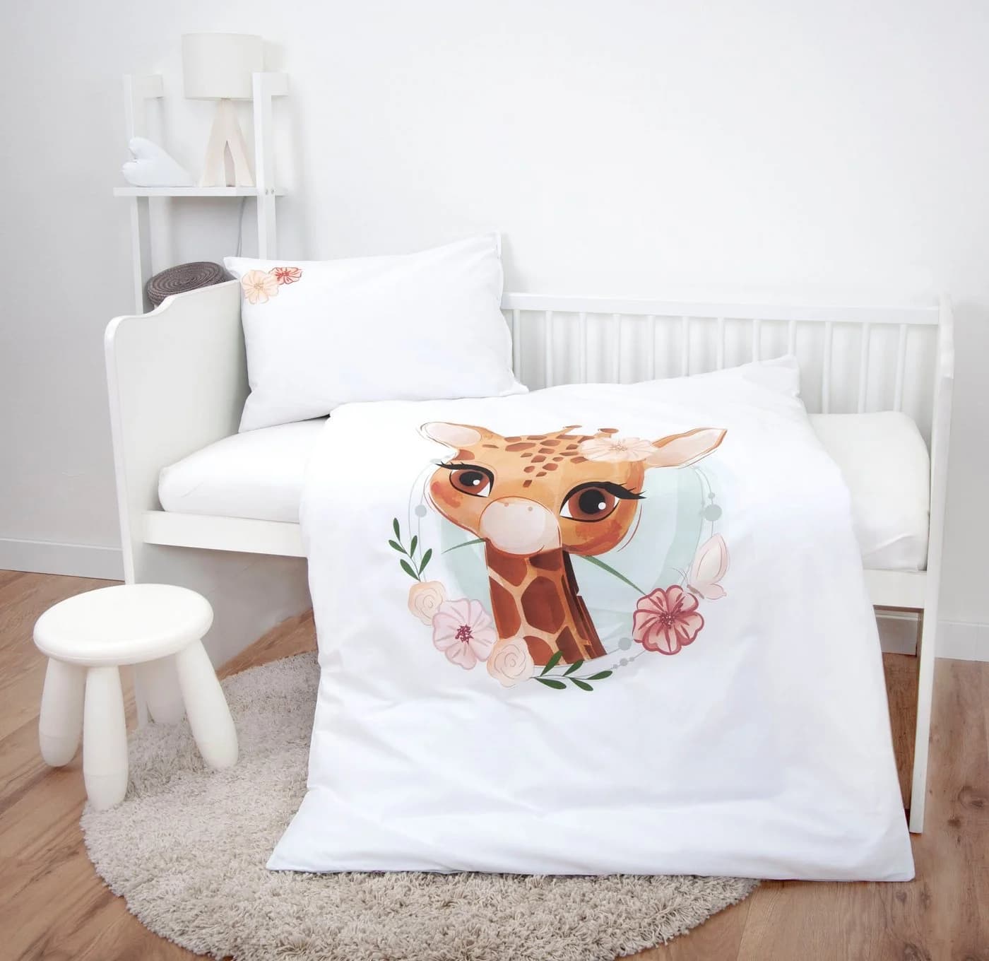 Baby Best Babybettwäsche Giraffe Bunt Renforcé 2-tlg. - Bild 3