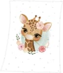 Babydecke Giraffe Baby Best Kuscheldecke Microfaser Bild 2
