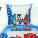 Herding Wendebettwäsche PJ Masks Bunt 135x200cm Baumwolle Bild 1