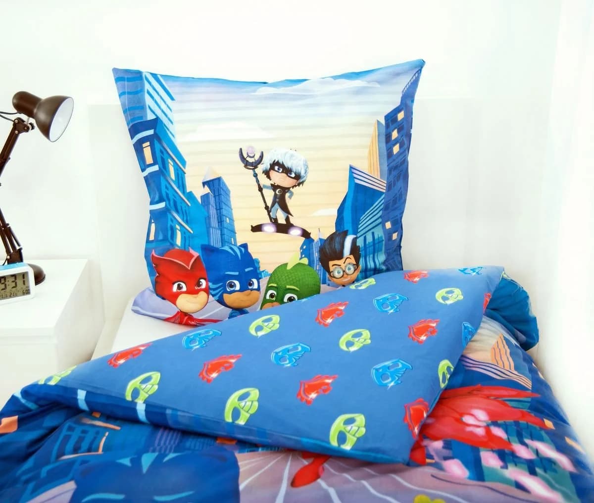 Herding Wendebettwäsche PJ Masks Bunt 135x200cm Baumwolle - Bild 4