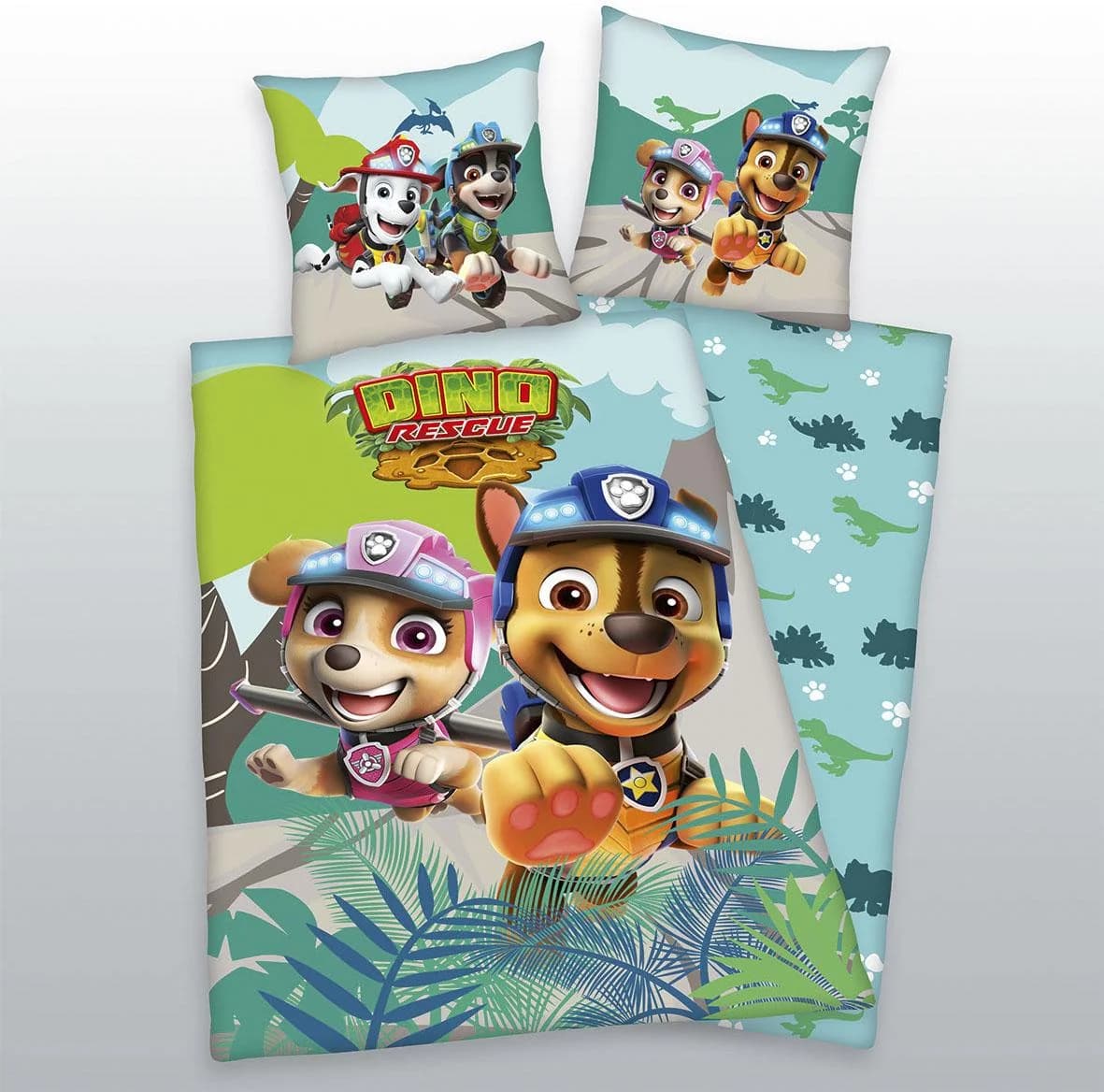 PAW PATROL Wendebettwäsche Bunt Renforcé 100% Baumwolle