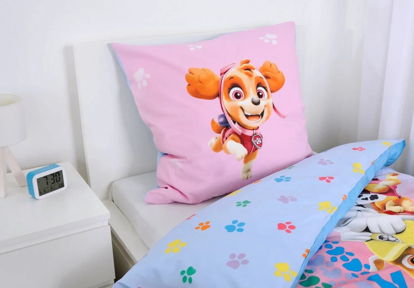 Herding Kinderbettwäsche PAW Patrol Think Happy Set 2-tlg. 135x200cm 80x80cm - Bild 3